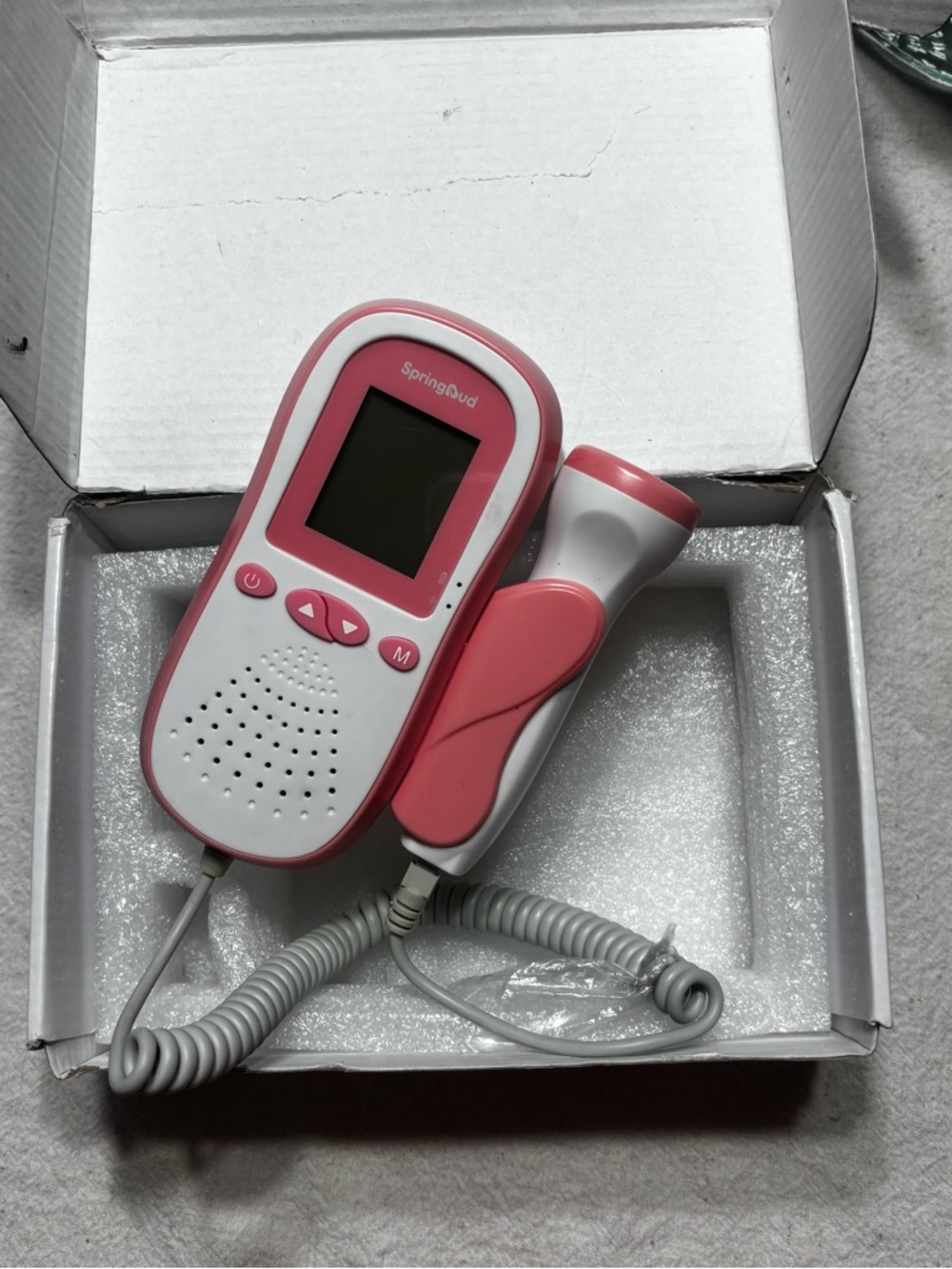 SpringBud FD 500B FDA Fetal
Heart Doppler